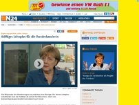 Bild zum Artikel: Regierungsgehälter sollen steigen - 
Kräftiges Lohnplus für die Bundeskanzlerin
