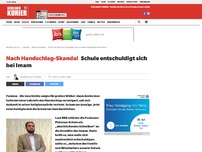 Bild zum Artikel: Nach Handschlag-Skandal: Schule entschuldigt sich bei Imam