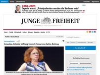 Bild zum Artikel: Amadeu-Antonio-Stiftung fordert Zensur von Satire-Beitrag