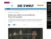 Bild zum Artikel: Ausnahmesituation: Türkischer Ministerpräsident spricht von Putsch-Versuch