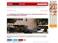 Bild zum Artikel: ++Newsblog zum Putsch++: Militär spricht von Machtübernahme in der Türkei