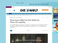 Bild zum Artikel: US-Botschafter Bass: USA weisen Unterstützung des Putschversuchs zurück