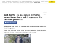 Bild zum Artikel: Erst dachte ich, das ist ein einfacher armer Bauer. Dann sah ich genauer hin und war geschockt.