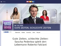 Bild zum Artikel: Sascha Pederiva spielt bei GZSZ den Lebemann Roberto Falciani