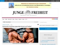 Bild zum Artikel: Anerkannter Flüchtling vergewaltigt Seniorin auf Friedhof