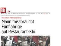 Bild zum Artikel: Fahndung - Mann missbraucht Mädchen auf Restaurant-Klo