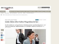 Bild zum Artikel: Linke fallen über Sahra Wagenknecht her