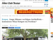 Bild zum Artikel: Kerpen: Junge Männer verfolgen Arzthelferin – kostenloser Wlan-Hotspot ein Problem?