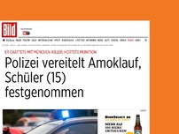 Bild zum Artikel: Kreis Ludwigsburg - Plante Schüler einen Amoklauf?