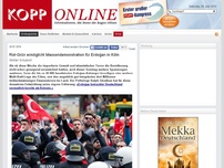 Bild zum Artikel: Rot-Grün ermöglicht Massendemonstration für Erdoğan in Köln (Archiv)