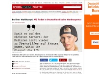 Bild zum Artikel: Berliner Wahlkampf: AfD findet in Deutschland keine Werbeagentur