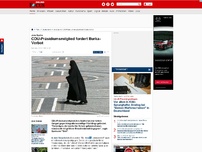 Bild zum Artikel: Jens Spahn - CDU-Präsidiumsmitglied fordert Burka-Verbot