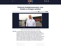 Bild zum Artikel: Türkische Großdemo in Köln: Live-Schalte zu Erdogan verboten