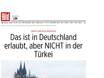 Bild zum Artikel: Proteste, Reisefreiheit - In Deutschland erlaubt, aber NICHT in der Türkei