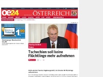 Bild zum Artikel: Tschechien soll keine Flüchtlinge mehr aufnehmen