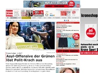 Bild zum Artikel: Asyl-Offensive der Grünen löst Polit-Krach aus