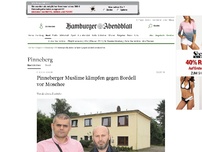 Bild zum Artikel: Pinneberger Muslime kämpfen gegen Bordell vor Moschee