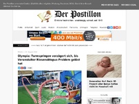 Bild zum Artikel: Olympia: Turmspringen verzögert sich, bis Veranstalter Riesenoktopus-Problem gelöst hat