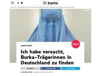 Bild zum Artikel: Auf der Suche nach Burka-Trägerinnen in Deutschland