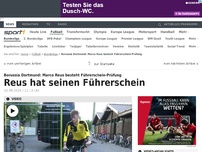 Bild zum Artikel: Reus besteht Führerscheinprüfung