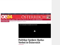Bild zum Artikel: Politiker fordern: Burka-Verbot in Österreich