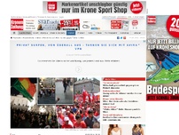 Bild zum Artikel: Feinde bis aufs Blut: Kurden gegen Türken in Wien