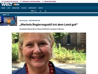 Bild zum Artikel: Marianne Birthler: 'Merkels Regierungsstil tut dem Land gut'