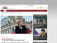 Bild zum Artikel: Merkel im TV-Interview: 'Ich bin auch Kanzlerin der Deutschtürken'