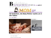 Bild zum Artikel: 45 Gedanken, die Baby-Mütter nachts um 2 Uhr haben