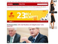 Bild zum Artikel: Rechtspopulisten: AfD-Chef Meuthen mit tiefgefrorener Torte beworfen