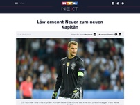 Bild zum Artikel: Manuel Neuer ist Kapitän der Fußball-Nationalmannschaft