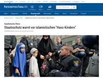 Bild zum Artikel: Staatsschutz warnt vor islamistischen 'Hass-Kindern'