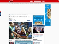 Bild zum Artikel: Handball-Bundesliga - Gegner-Arzt rettet Berliner Vukovic das Leben