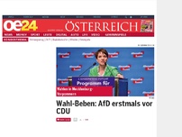 Bild zum Artikel: AfD in Deutschland weiter auf dem Vormarsch