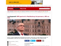Bild zum Artikel: Landtagswahl: SPD gewinnt in Mecklenburg-Vorpommern, AfD vor CDU