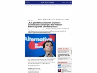 Bild zum Artikel: „Aus geschäftspolitischen Gründen”: Commerzbank verweigert AfD-Fraktion Eröffnung eines Geschäftskontos