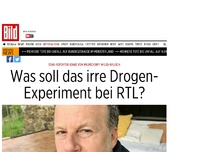 Bild zum Artikel: Reporter im LSD-Rausch - Was soll das irre Drogen­- Experiment bei RTL?