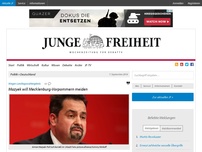 Bild zum Artikel: Mazyek will Mecklenburg-Vorpommern meiden