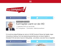 Bild zum Artikel: Kult-Kapitän warnt vor der AfD