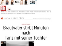 Bild zum Artikel: Drama auf Hochzeit - Brautvater stirbt nach Tanz mit seiner Tochter