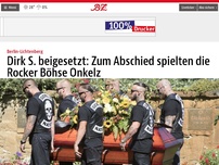 Bild zum Artikel: Dirk S. beigesetzt: Zum Abschied spielten die Rocker Böhse Onkelz
