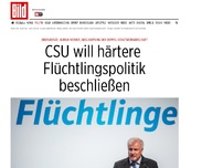 Bild zum Artikel: Radikale Forderungen - CSU will Flüchtlingspolitik massiv verschärfen