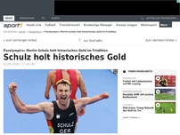 Bild zum Artikel: Schulz holt historisches Gold