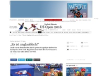 Bild zum Artikel: Großes Tennis: Angelique Kerber gewinnt Finale der US Open