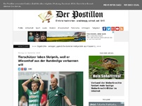 Bild zum Artikel: Tierschützer loben Skripnik, weil er Wiesenhof aus der Bundesliga verbannen will