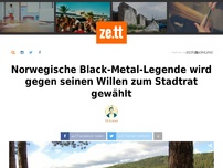 Bild zum Artikel: Norwegische Black-Metal-Legende wird gegen seinen Willen zum Stadtrat gewählt