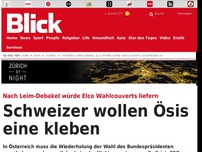 Bild zum Artikel: Nach Leim-Debakel würde Elco Wahlcouverts liefern: Schweizer wollen Ösis eine kleben