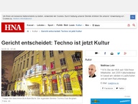 Bild zum Artikel: Gericht entscheidet: Techno ist jetzt Kultur