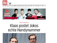 Bild zum Artikel: Klaas’ fieser Streich - Jokos Anschluss unter DIESER Nummer