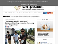 Bild zum Artikel: 'Wollten uns lediglich integrieren': Bautzener Flüchtlinge verstehen Aufregung um Schlägerei nicht